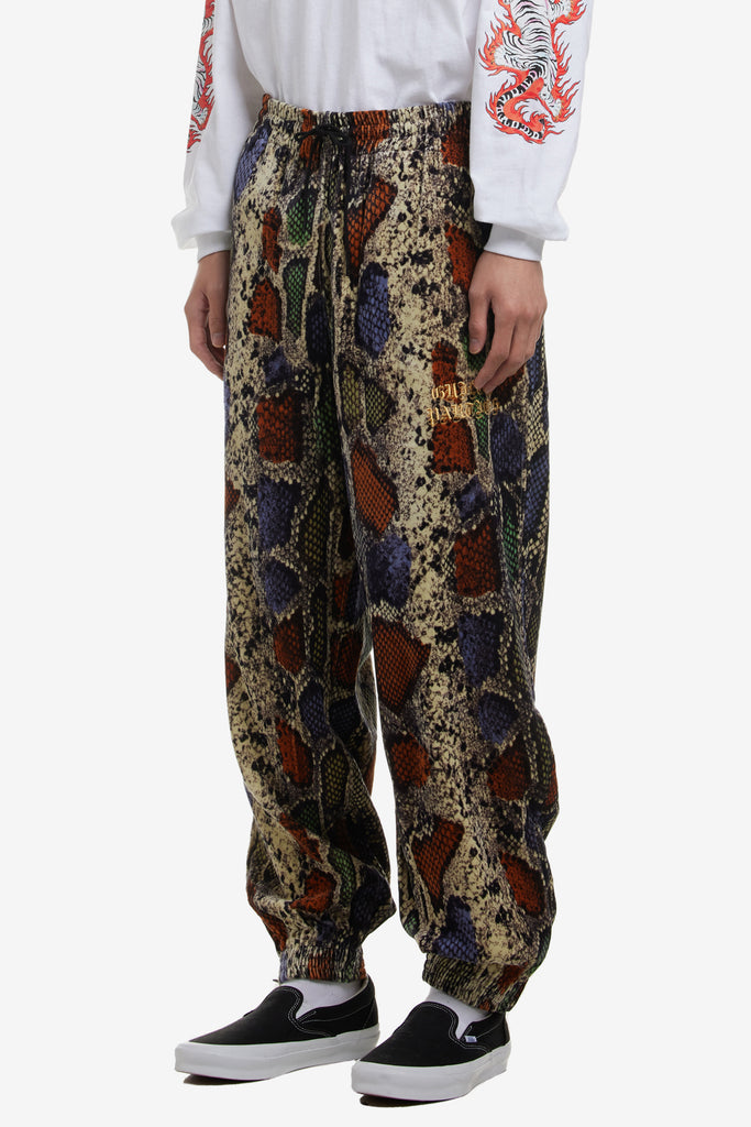 PYTHON VELVET PANTS - WORKSOUT WORLDWIDE