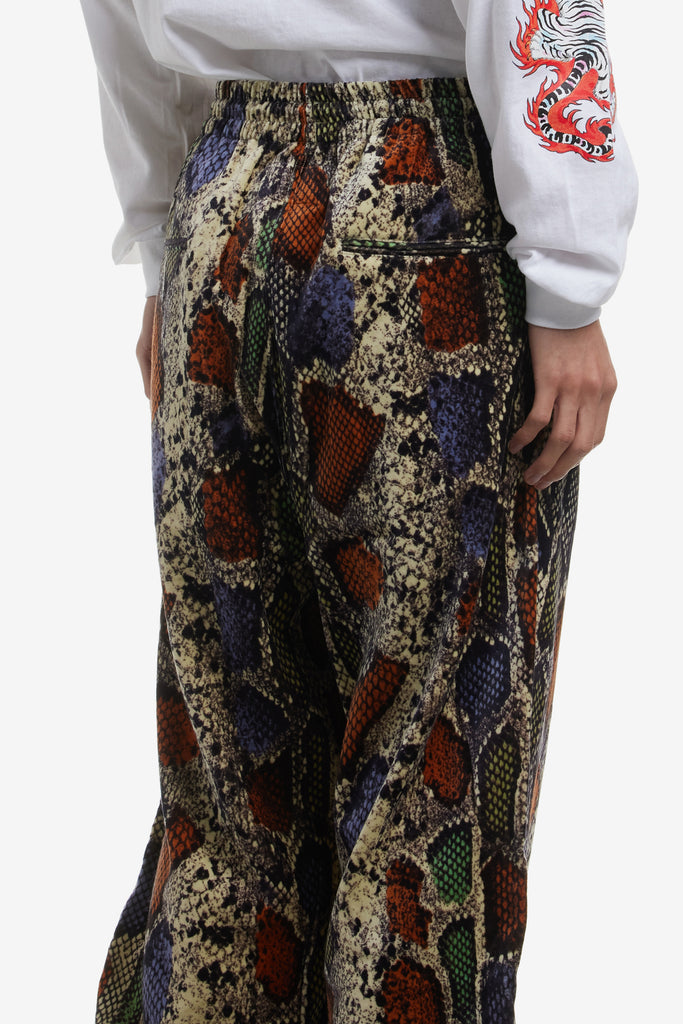 PYTHON VELVET PANTS - WORKSOUT WORLDWIDE