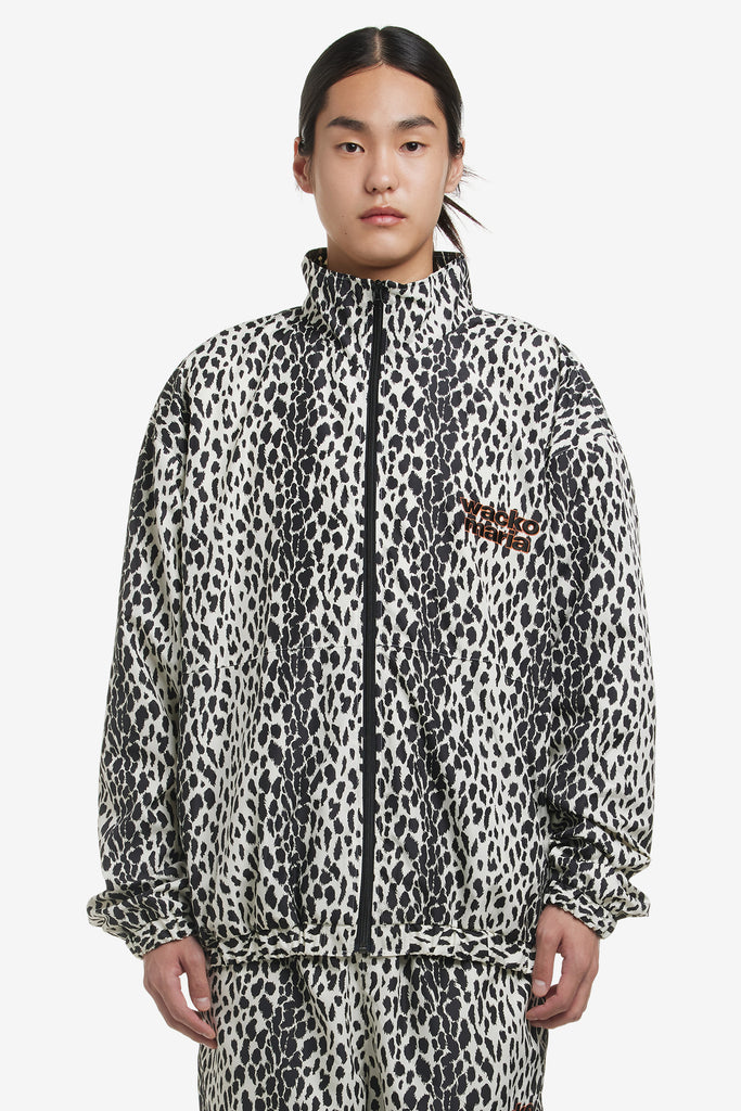 LEOPARD TRACK JACKET -A- - WORKSOUT WORLDWIDE