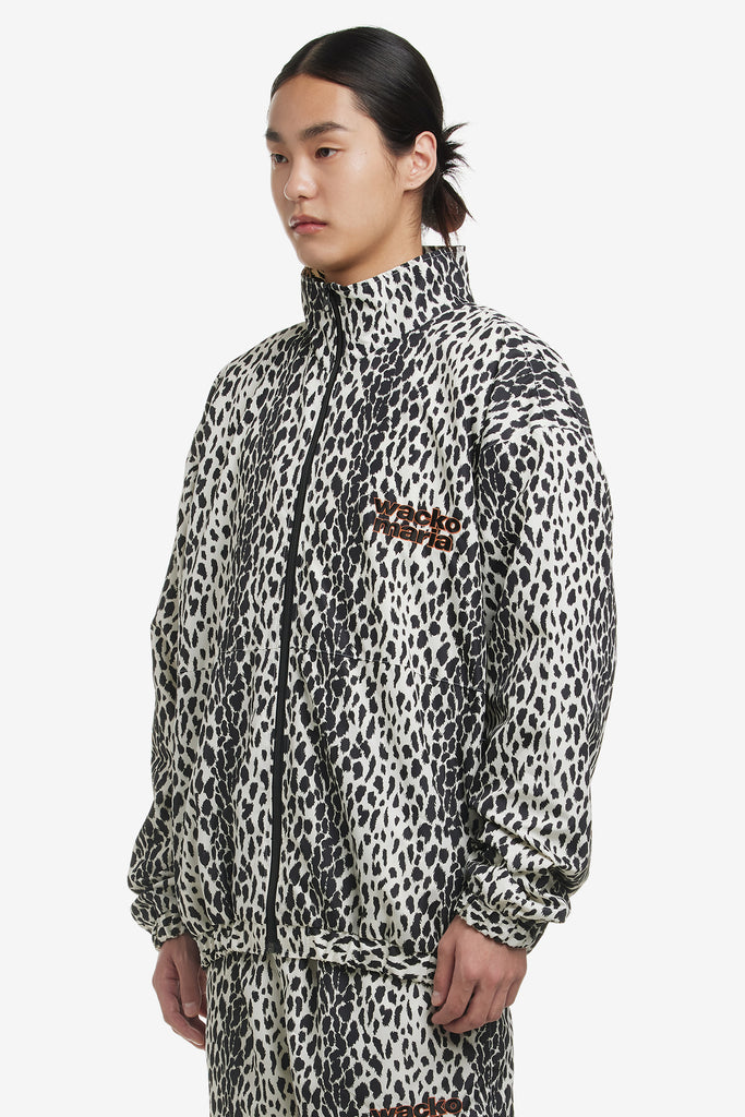 LEOPARD TRACK JACKET -A- - WORKSOUT WORLDWIDE