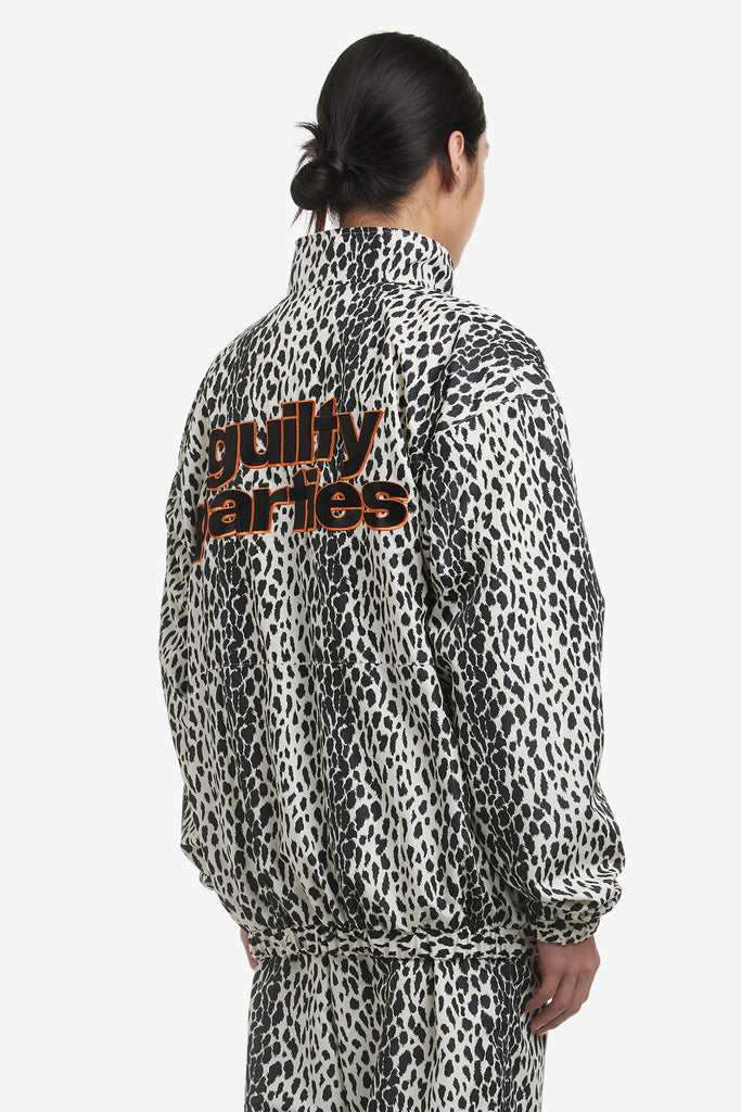 LEOPARD TRACK JACKET -A- - WORKSOUT WORLDWIDE