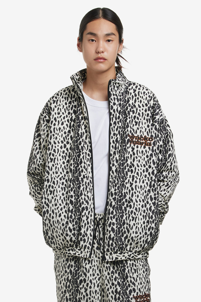 LEOPARD TRACK JACKET -A- - WORKSOUT WORLDWIDE