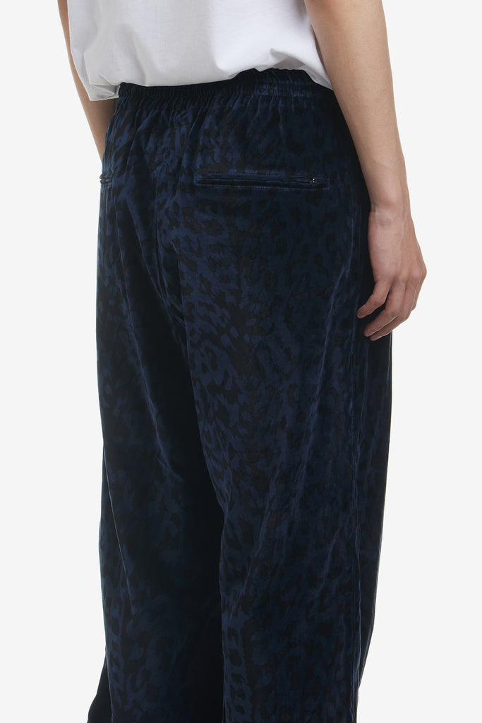 LEOPARD VELVET PANTS - WORKSOUT WORLDWIDE