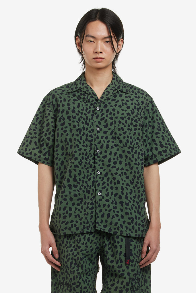 X GRAMICCI OPEN COLLAR SHIRT - WORKSOUT WORLDWIDE