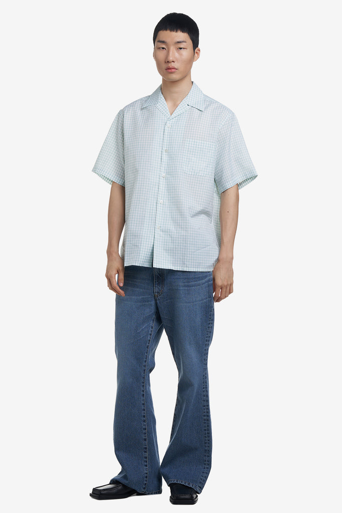 OPEN COLLAR SHIRT S/S ( TYPE-4 ) - WORKSOUT WORLDWIDE