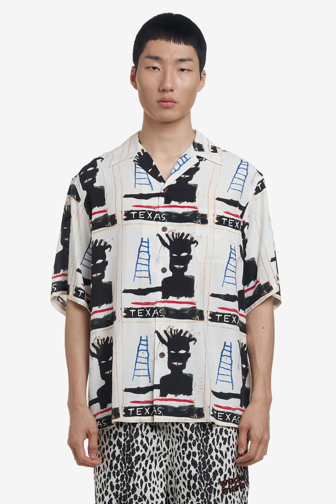 JEAN-MICHEL BASQUIAT / S/S HAWAIIAN SHIRT ( TYPE-3 ) - WORKSOUT WORLDWIDE