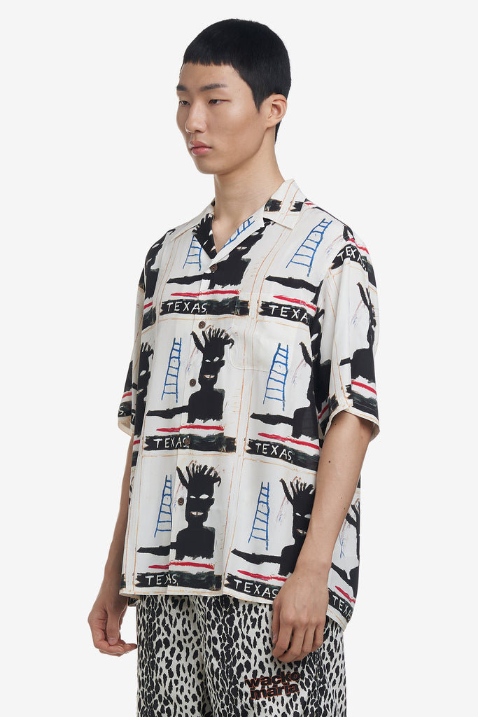 JEAN-MICHEL BASQUIAT / S/S HAWAIIAN SHIRT ( TYPE-3 ) - WORKSOUT WORLDWIDE