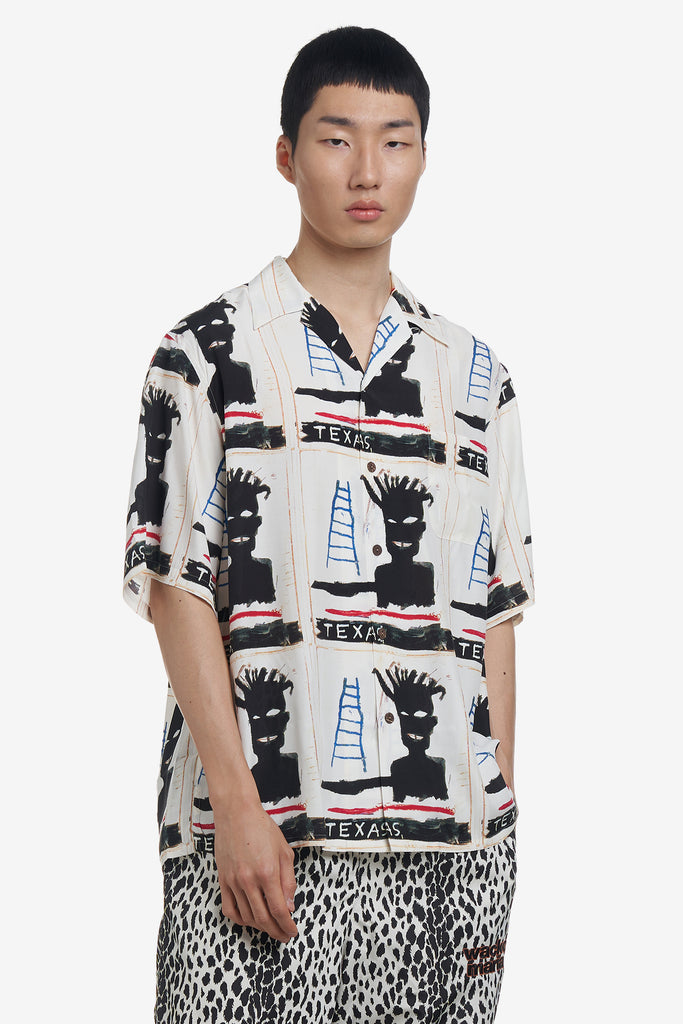 JEAN-MICHEL BASQUIAT / S/S HAWAIIAN SHIRT ( TYPE-3 ) - WORKSOUT WORLDWIDE